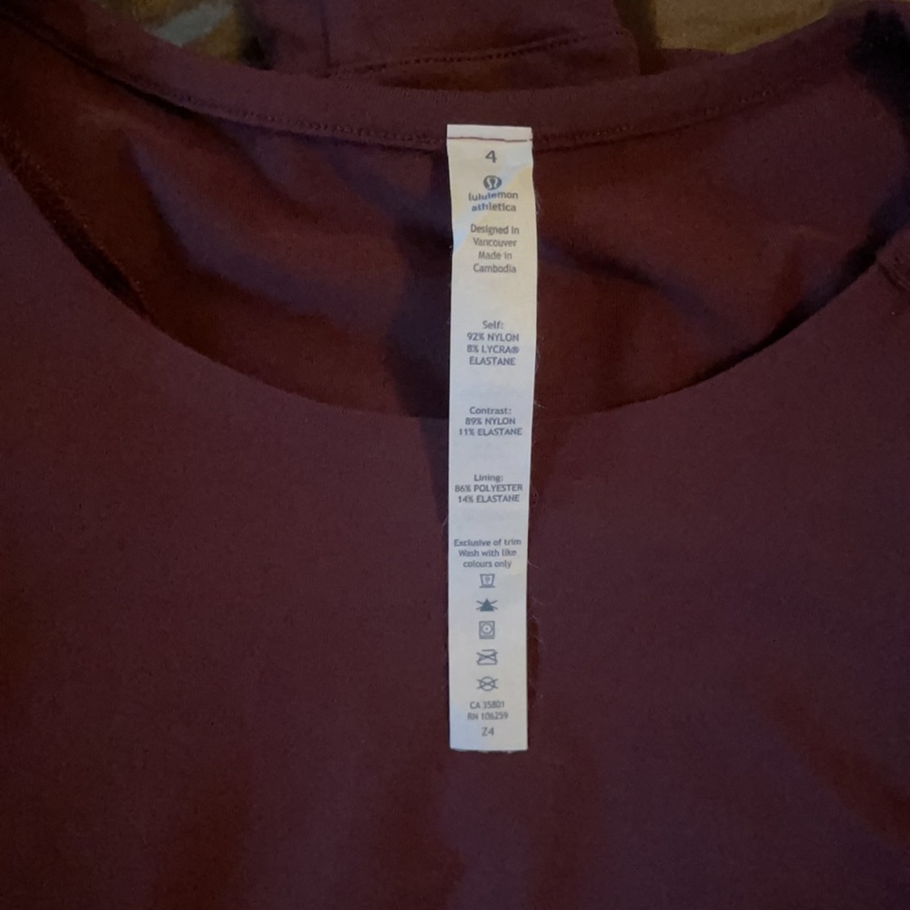 Lululemon Top - Picture 6 of 8